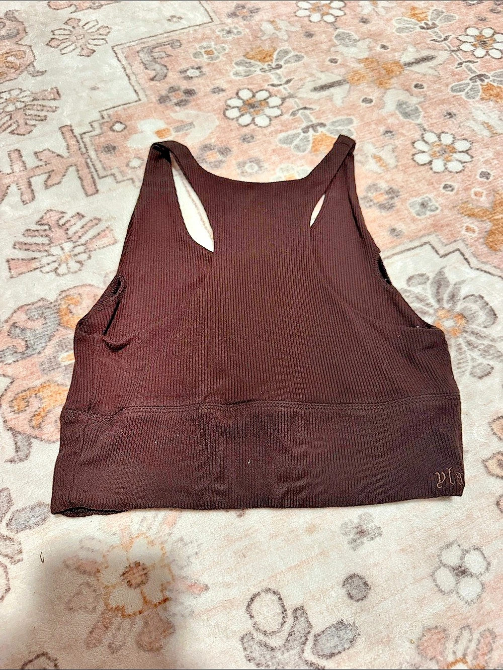 Youngla Ribbed Crop Tank - Picture 2 of 3
